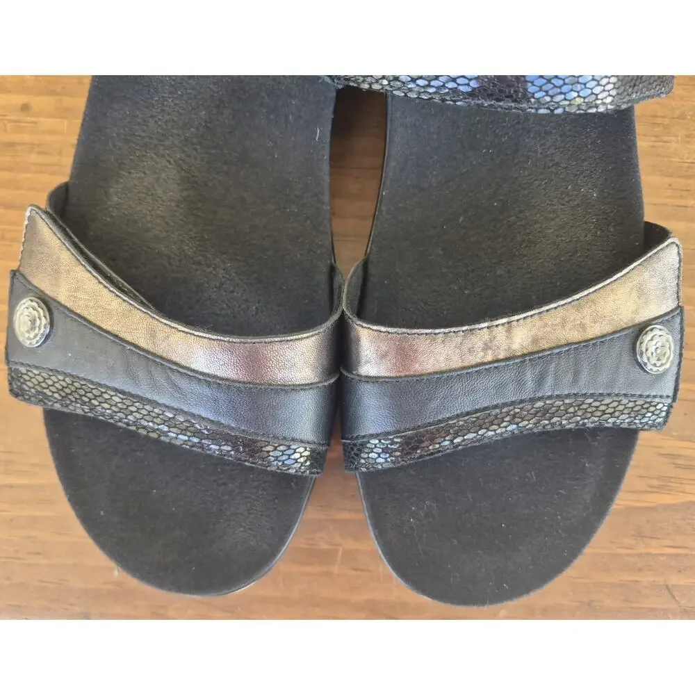Aravon Katherine Adjustable Strap Sandals Women's Size 11